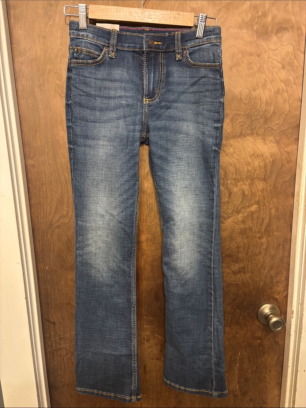 Classic Girls Wrangler Blue Denim Jeans - Comfortable Fit